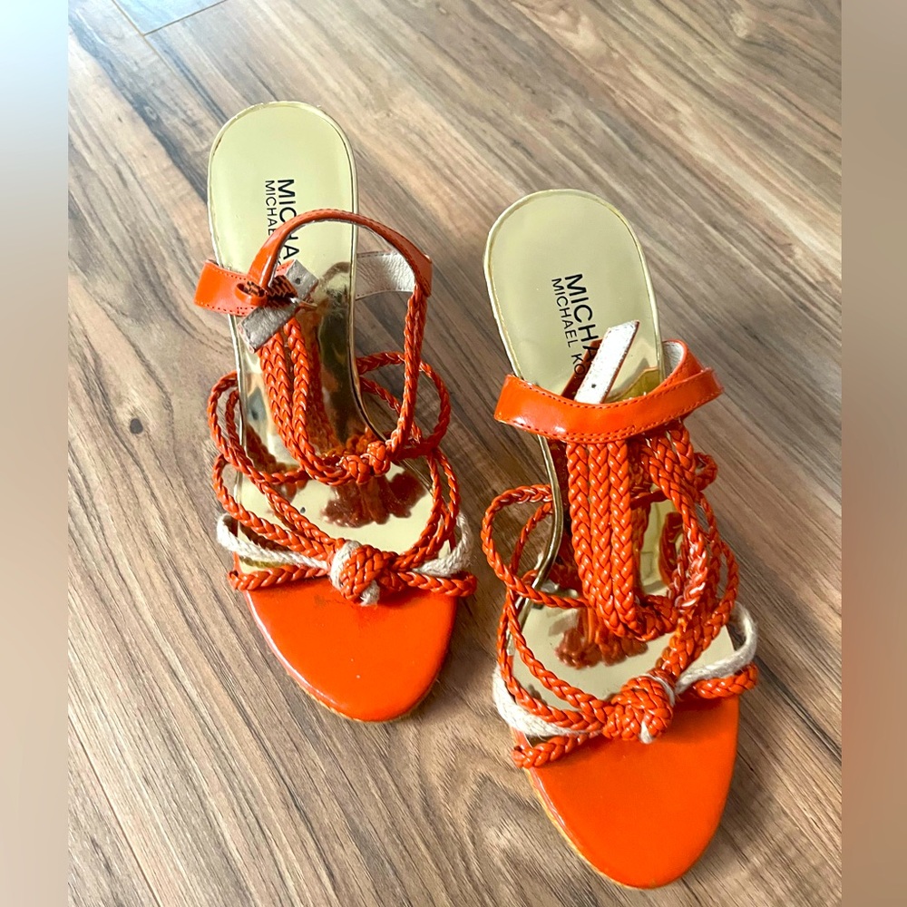 Michael Kors wedge shoes